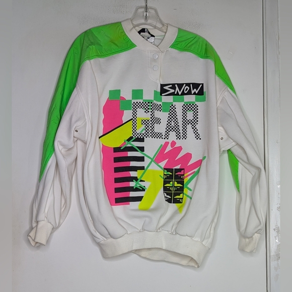 Vintage 80’s Tyrolia by HEAD Ski sweatshirt Snow Gear